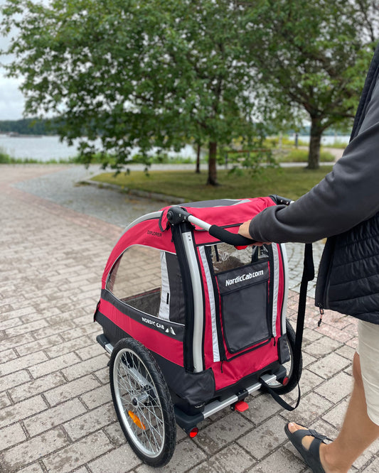 Explorer - 6-in-1 - Rattaat pyöräilyyn, juoksuun, tavaroiden kuljetukseen, hiihtoon ja vaellukseen